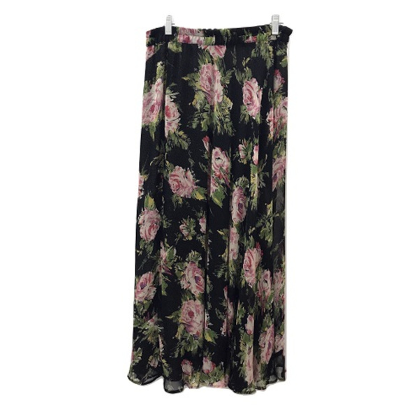 SOLD Carol Anderson Reversible Maxi Skirt - Picture 2 of 3